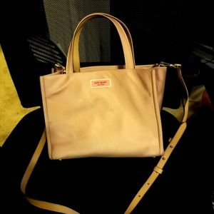 Kate Spade Pink Sam Nylon Medium Satchel